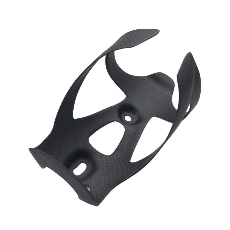 BNVB Water Bottle Cage, 3k Matte Full Carbon Fiber Lightweight and Strong Bicycle Water Bottle Holder Bike Cages Brackets - 2 Pcs - Image 4